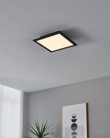 EGLO - Salobrena-Z panel black 30x30 - TW - Zigbee, Bluetooth