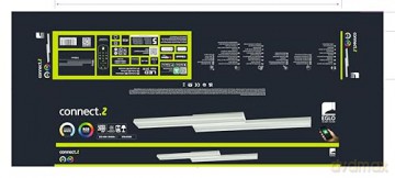 EGLO - Salobrena-Z panel black 45x45 - TW - Zigbee, Bluetooth