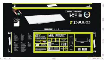 EGLO - Salobrena-Z panel white 120x30 - TW - Zigbee, Bluetooth