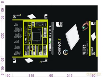 EGLO - Salobrena-Z panel white 30x30 - TW - Zigbee, Bluetooth