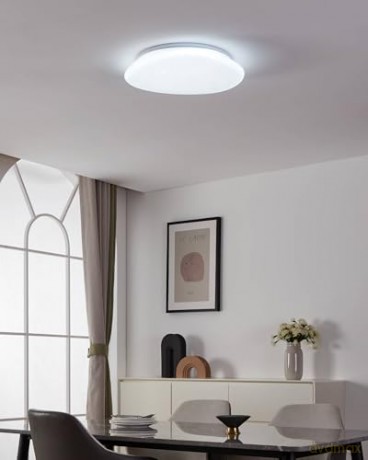 EGLO - Sileras-Z ceiling lamp white with crystal effect 43 - RGB + TW - Zigbee, Bluetooth