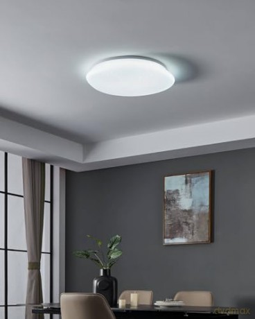EGLO - Sileras-Z ceiling lamp white with crystal effect 60 - RGB + TW - Zigbee, Bluetooth