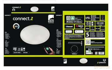 EGLO - Totari-Z ceiling lamp white 53 - TW - Zigbee, Bluetooth