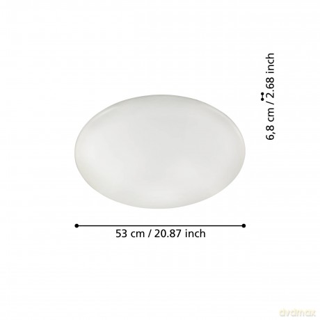 EGLO - Totari-Z ceiling lamp white 53 - TW - Zigbee, Bluetooth