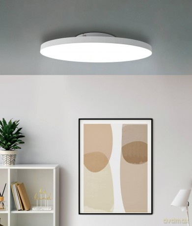 EGLO - Turcona-Z ceiling lamp white 60 - RGB + TW - Zigbee, Bluetooth