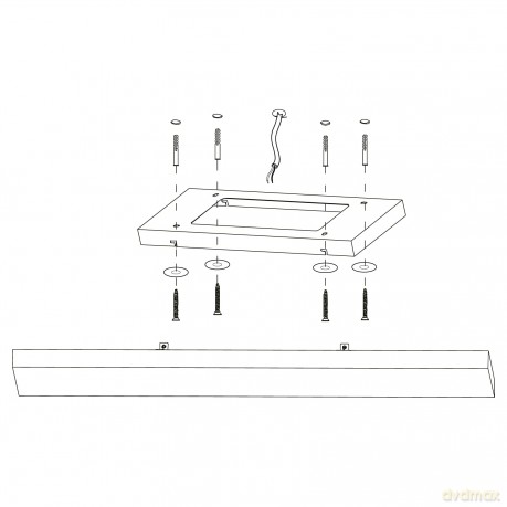 EGLO - Turcona-Z panel white 120x30 - RGB + TW - Zigbee, Bluetooth
