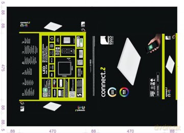 EGLO - Turcona-Z panel white 45x45 - RGB + TW - Zigbee, Bluetooth