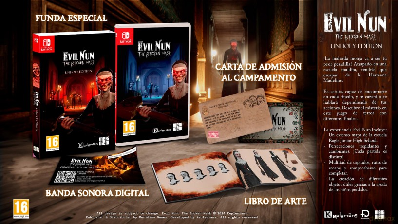 Evil Nun: The Broken Mask (Unholy Edition) [GRA SWITCH]