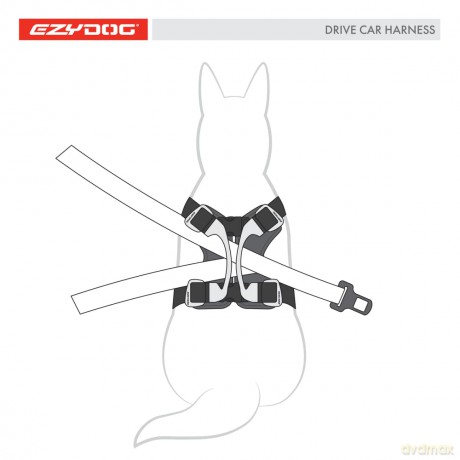 Szelki dla psa EZYDOG - Drive Harness L - (605.0764)