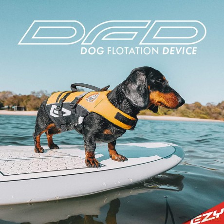 Ezydog - Life jacket yellow m 18 - 27 kg