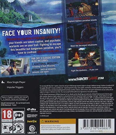Far Cry 3 (Classic Edition) [GRA XBOX ONE]