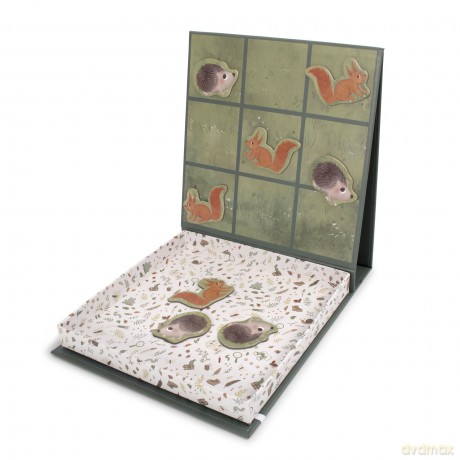 Filibabba - Magnetic 'Tic Tac Toe' - Forest friends - (FI-03324) [GRA PLANSZOWA]