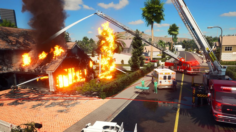 Firefighting Simulator - The Squad [GRA PS4]