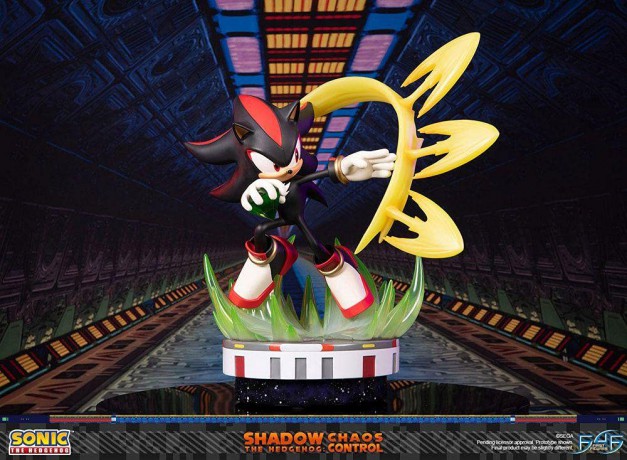 First4Figures - Sonic The Hedgehog (Shadow: Chaos Control) RESIN Statue [FIGURKA]