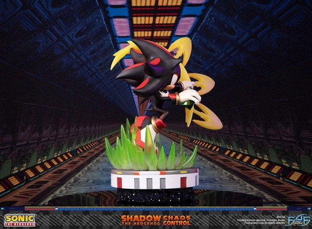 First4Figures - Sonic The Hedgehog (Shadow: Chaos Control) RESIN Statue [FIGURKA]