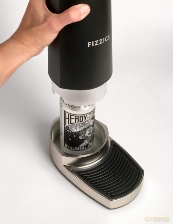 Fizzics Draftpour - Carbon Black/silver