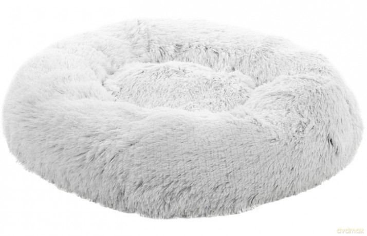 FLAMINGO - Dogbed Alba Round - White - 70cm