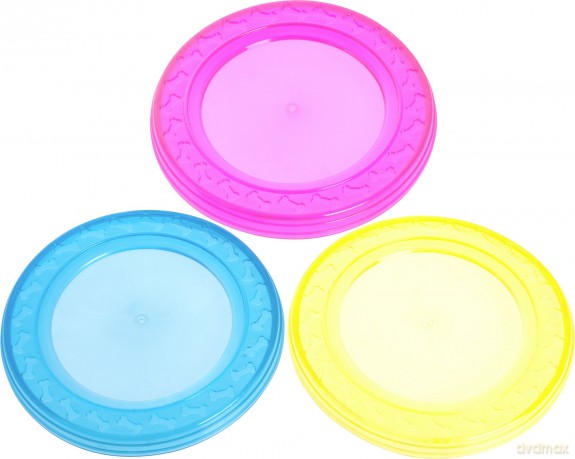 Flamingo - Frisbee 23 cm durable rubber TPR ass.colours