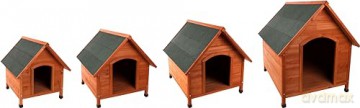 FLAMINGO - Outdoor Doghouse Ponto - L - 85x102x88cm