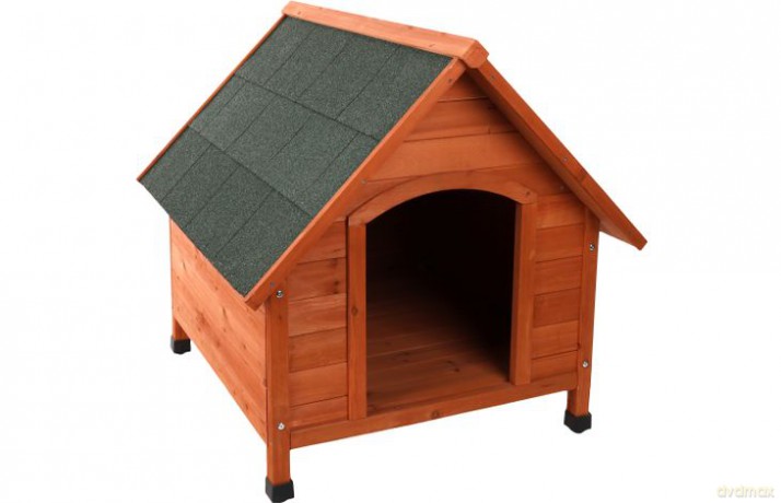 FLAMINGO - Outdoor Doghouse Ponto - M - 80x90x83cm