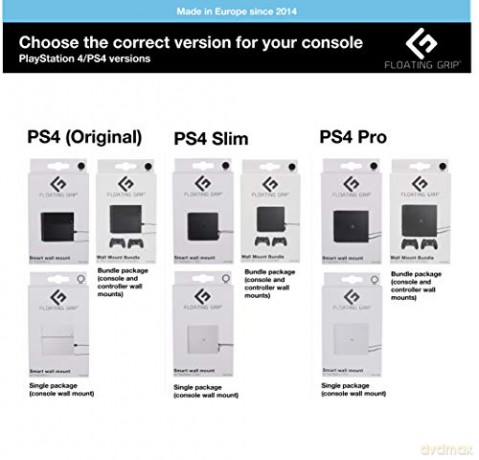 Floating Grip Playstation 4 PRO Wall Mount