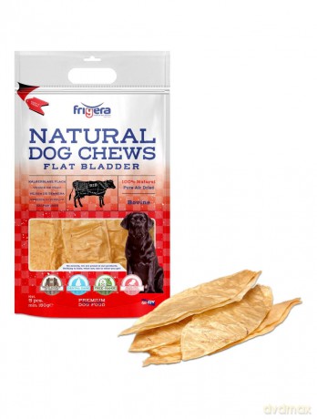 Frigera - Natural Dog Chews Beef bladder flat 5pcs (402285861789)