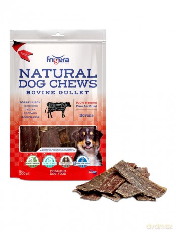 Frigera - Natural Dog Chews Bovine gullet 500 gram - (402285851798)