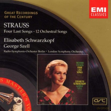 Schwarzkopf/Szell/Radio Orch.Berlin/Lso: Groc-Vier Letzte Lieder/12 Orchesterlied [CD]