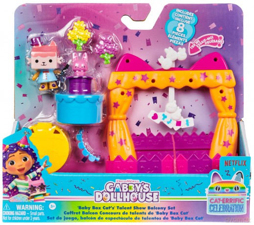 Gabby's Dollhouse - Balcony Set - Baby Box (6071358) [FIGURKA]