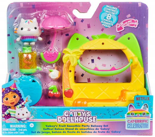 Gabby's Dollhouse - Balcony Set - Cakey (6071359) [FIGURKA]