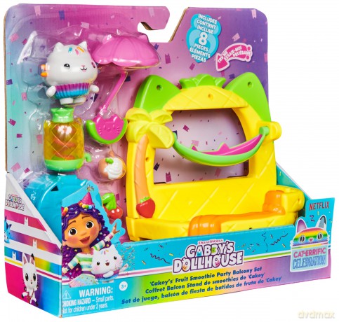 Gabby's Dollhouse - Balcony Set - Cakey (6071359) [FIGURKA]