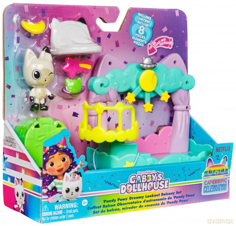 Gabby's Dollhouse - Balcony Set - Pandy (6071360) [FIGURKA]