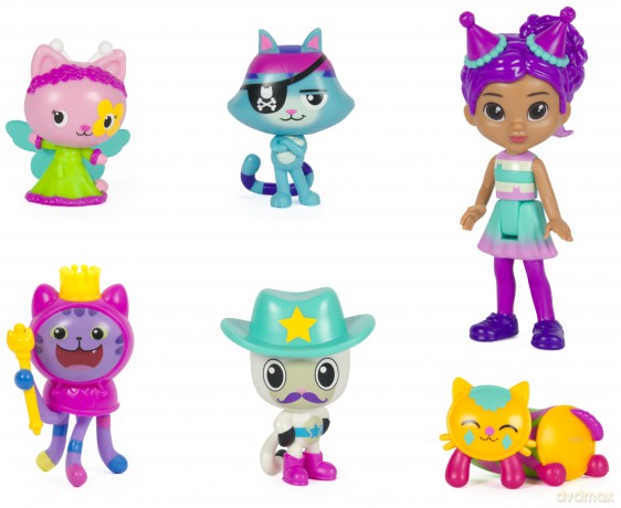 Gabby's Dollhouse - Celebration 6 Figure Giftset (6069603) [FIGURKA]