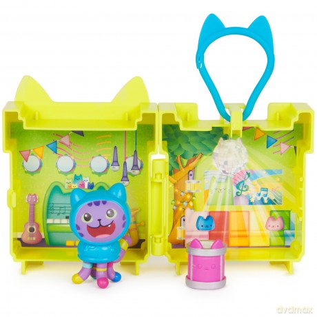 Gabby's Dollhouse - Mini Clip on Playset - DJ Catnip