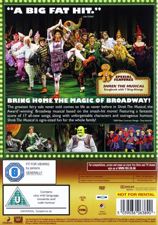 Shrek the Musical [DVD]