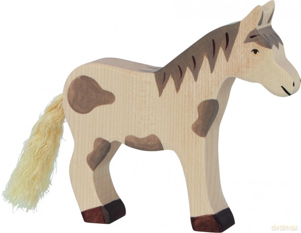 Goki - Horse, standing, dappled - (80037) [FIGURKA]