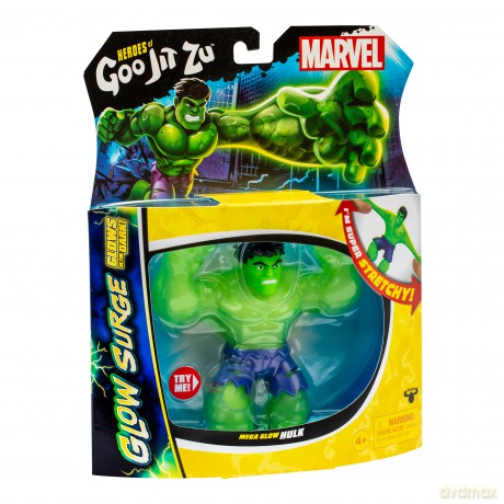 Goo Jit Zu - Marvel Glow Surge Hulk (42715) [FIGURKA]