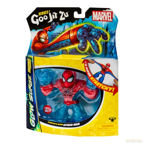Goo Jit Zu - Marvel Glow Surge Spiderman (42713) [FIGURKA]