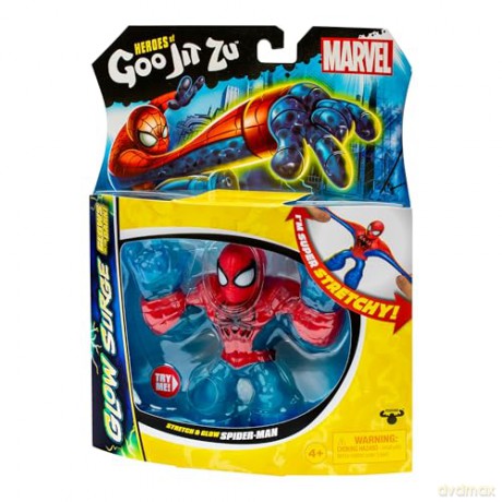 Goo Jit Zu - Marvel Glow Surge Spiderman (42713) [FIGURKA]