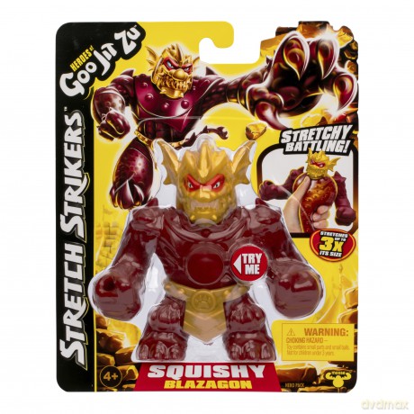 Goo Jit Zu - Stretch Strikers - Dragon Knight Blazagon (42780) [FIGURKA]