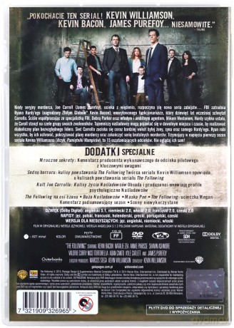 The Following sezon 1 [4DVD]