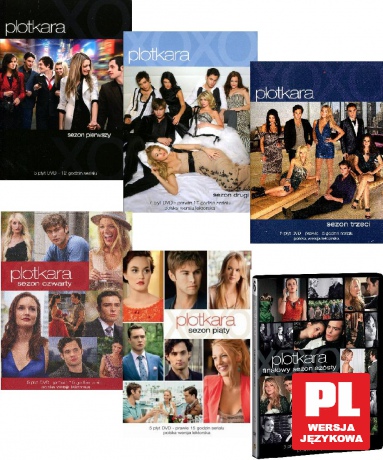 Plotkara sezony 1-6 Komplet [30DVD]