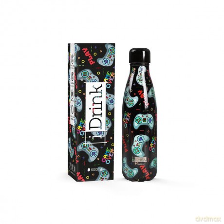 I-Drink - Thermal Bottle 500 ml - LET'S PLAY (ID0439)