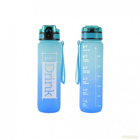 I-Drink - Tritan Bottle - 1000 ml. light blue and blue (ID2128)