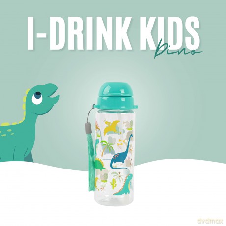 I-Drink - Tritan Bottle - 400 ml - DINO (ID2117)