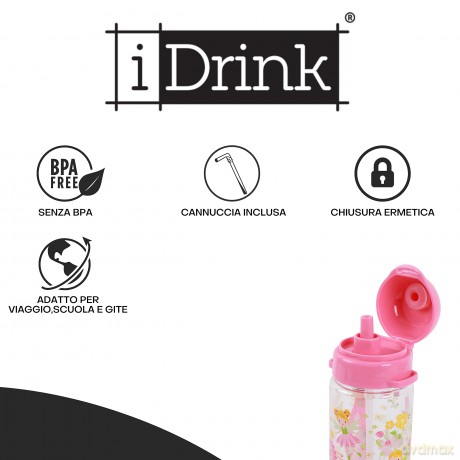 I-Drink - Tritan Bottle - 400 ml - FAIRY (ID2112)