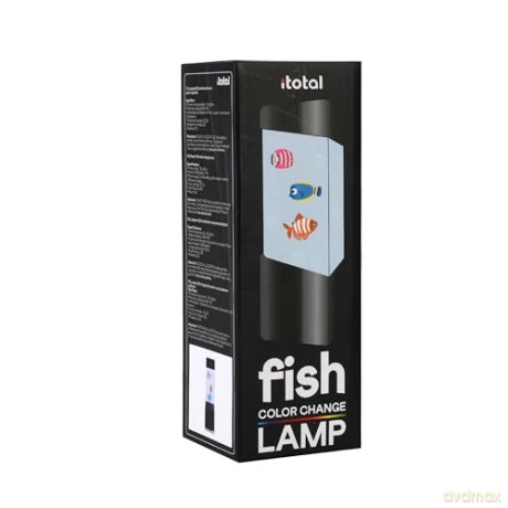 iTotal - Fish Lamp square 23 cm (XL2496C)