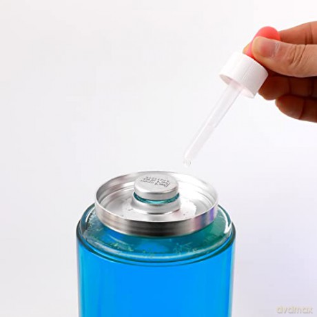 iTotal - Lamp ADA - Silver Base, Blue Liquid and Green Wax (XL2199)