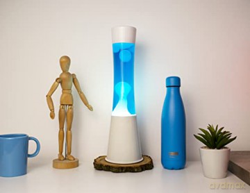 iTotal - Lava Lamp - Blue - 40 cm