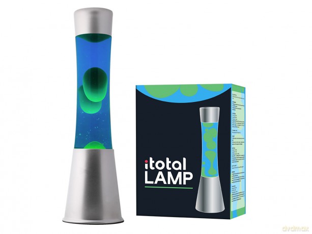 iTotal - Lava Lamp - Blue and Green - 40 cm (XL1794)